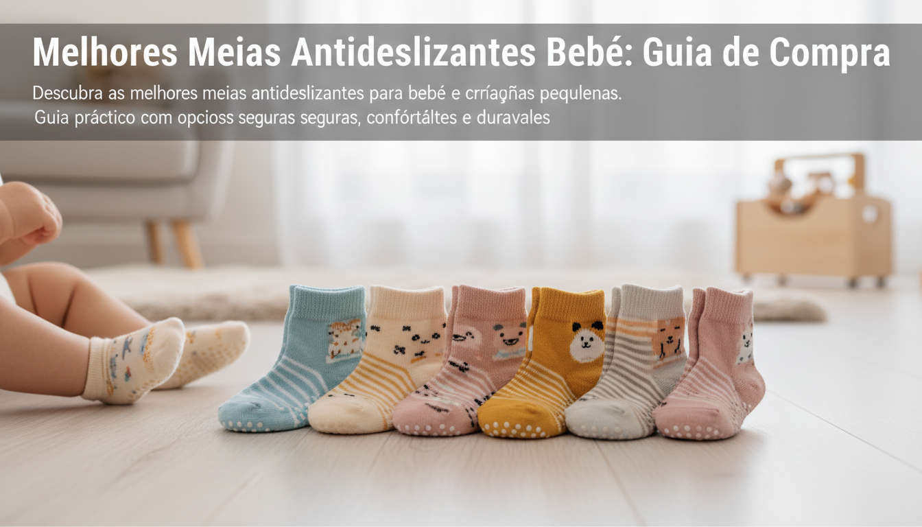 Melhores Meias Antideslizantes para Bebê: Guia de Compra